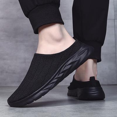 Scarpe Sportive Casual Estive da Uomo Traspiranti alla Moda Taglia Grande Mezza Pantofola Sandalo da Uomo