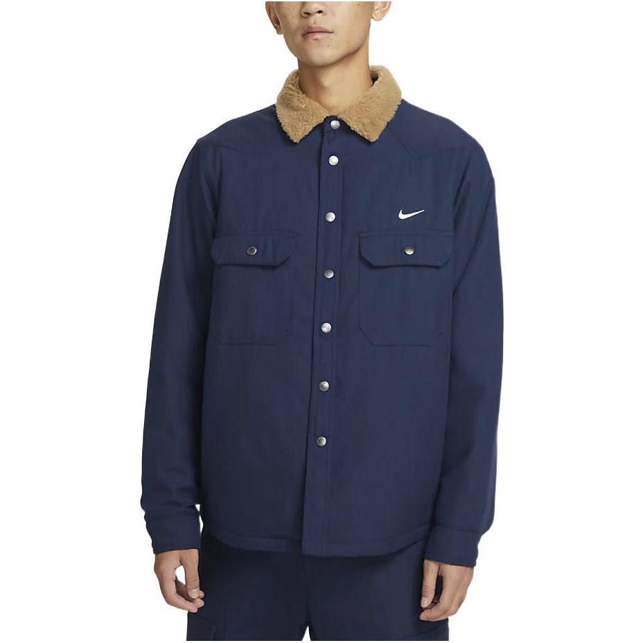 Nike Jackets Men's Blue Lapel Moderate Other DQ6329-410