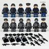 480 City Professional Police Special Police Building Block Small Particles Assembled Children'S Toys