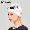 TOSWIM Printed Silicone Swim Cap