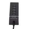 USB Hub 4 Port High Speed Propagation Protect Safety Compact Design USB 3.0 Adapter