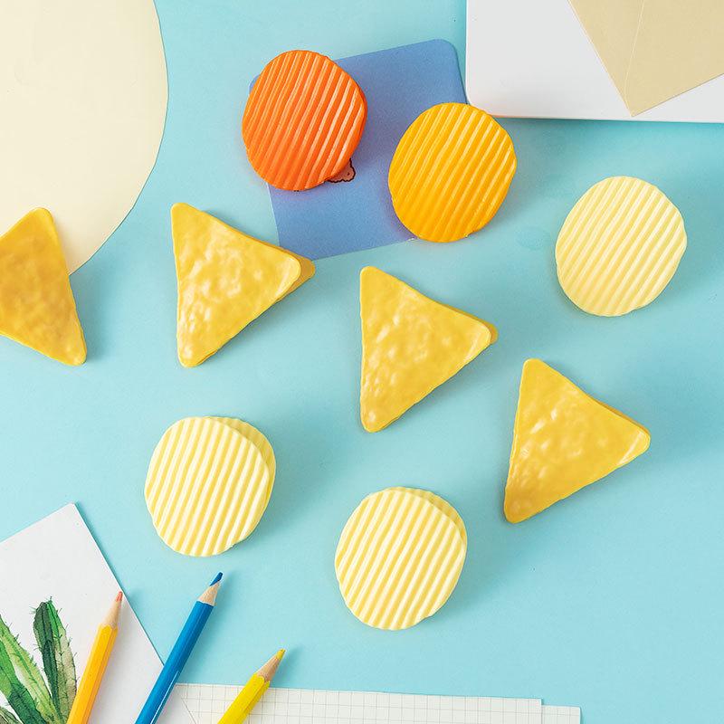 Cute Chip Clip: Creative Storage & Sealing Solution for Snacks, Food Preservation, and Office Use. Moisture-Proof and Practical.