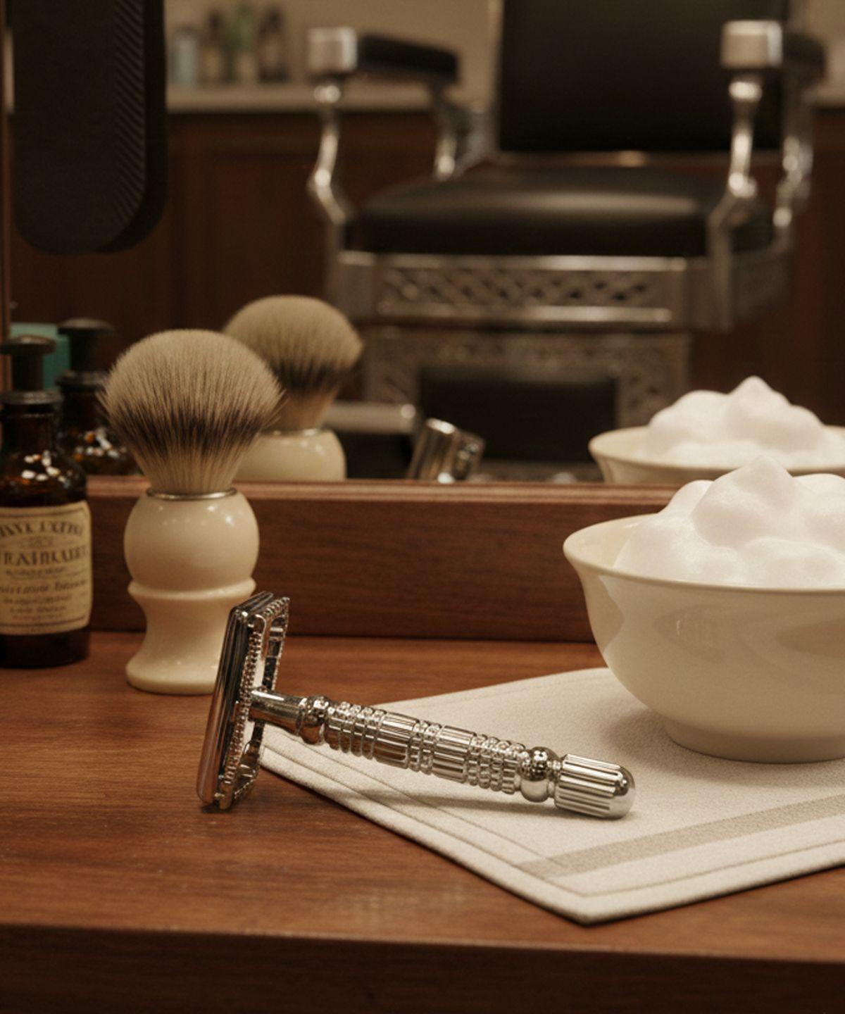 Classic Safety Razor + 10 Double-sided Blades
