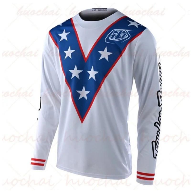 TLD Abbigliamento per Moto da Cross Mountain Bike Downhill Traspirante Asciugatura Rapida Sportivo Outdoor