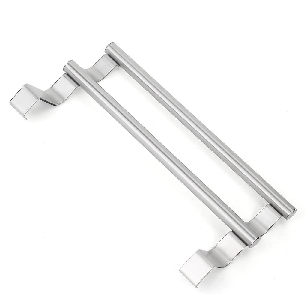 Stainless Steel Punch-Free Towel Rack for Kitchen Cabinet Doors