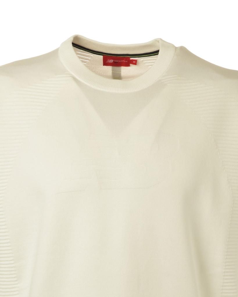 Golf Crew Neck Knit 7 [New Balance] (Stretchable, Basic) / Men's / 012-6170001 030_White [3L]