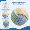 1PC Cat Toys Cotton Balls Interactive Cat Toy Cotton Ball Chew Toys for Cats Grinding Cat Toy Teeth Cleaning Pet Supplies