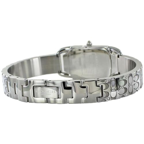 Coach Women's CADIE Small Watch with Bracelet, Silver, 14504147