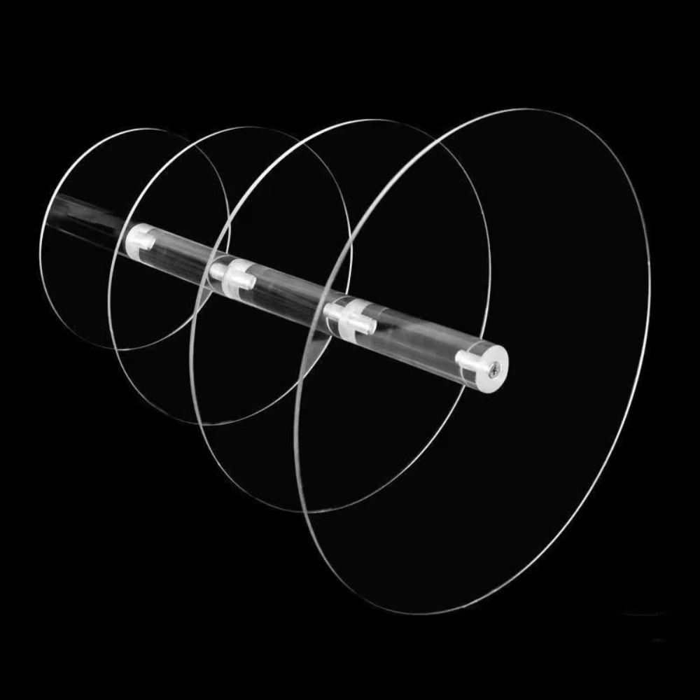 Detachable Design Acrylic Cupcake Stand Clear Cake Serving Rack Wedding Party