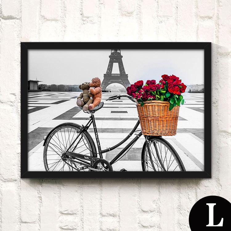 Rosenturm Schwarz-Weiß-Wohnzimmerdekoration, Malerei, moderne Landschaft, Schlafzimmer, Wandgemälde, Schlafzimmer, Sofa, Wandplakate