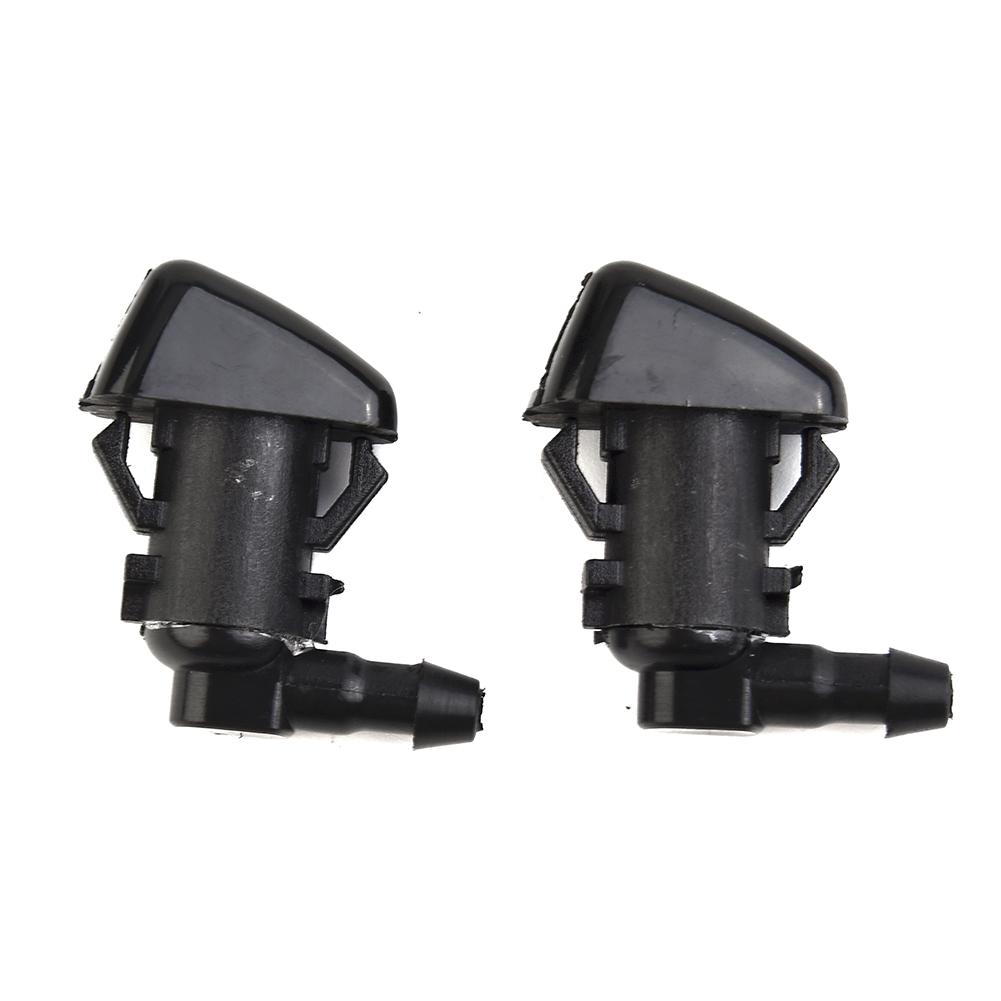 Washer Nozzle Windshield Washer 3*2.5*2cm 68260443AA Black