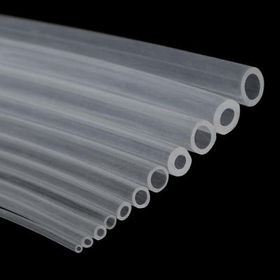 Tubo flessibile in silicone traslucido per uso alimentare, flessibile e sicuro, in gomma morbida, da 1 m
