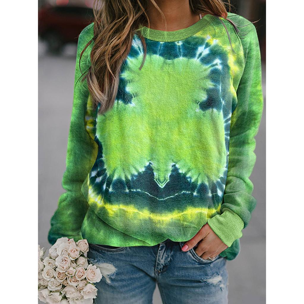 Spring Autumn 3D Printed Pullovers Women Long Sleeves O Neck Hoodies Casual Plus Size Pullover Drop Shoulder Sweatshirt