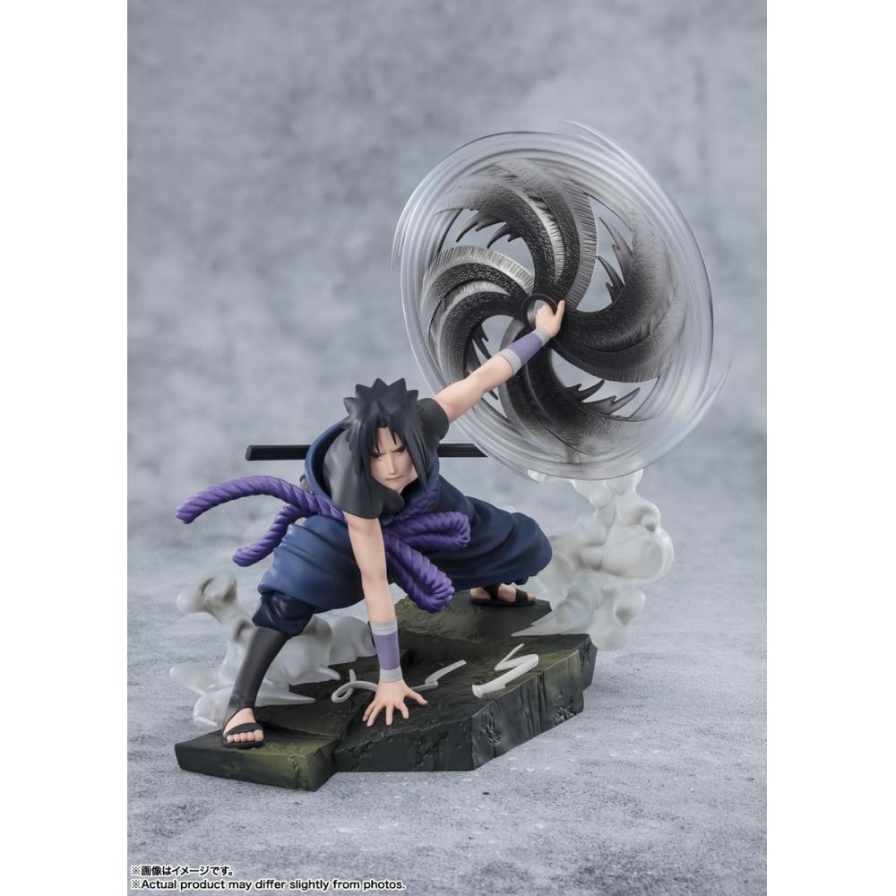 Figuarts ZERO [Super Fierce Battle] NARUTO Shippuden Uchiha Sasuke - Mangekyou Sharingan Light and Darkness - Approx. 200mm ABS&PVC Pre-painted Comple