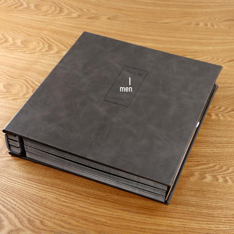 DIY Handmade Photo Album: Large Capacity, Self-Adhesive Scrapbook for Family Memories