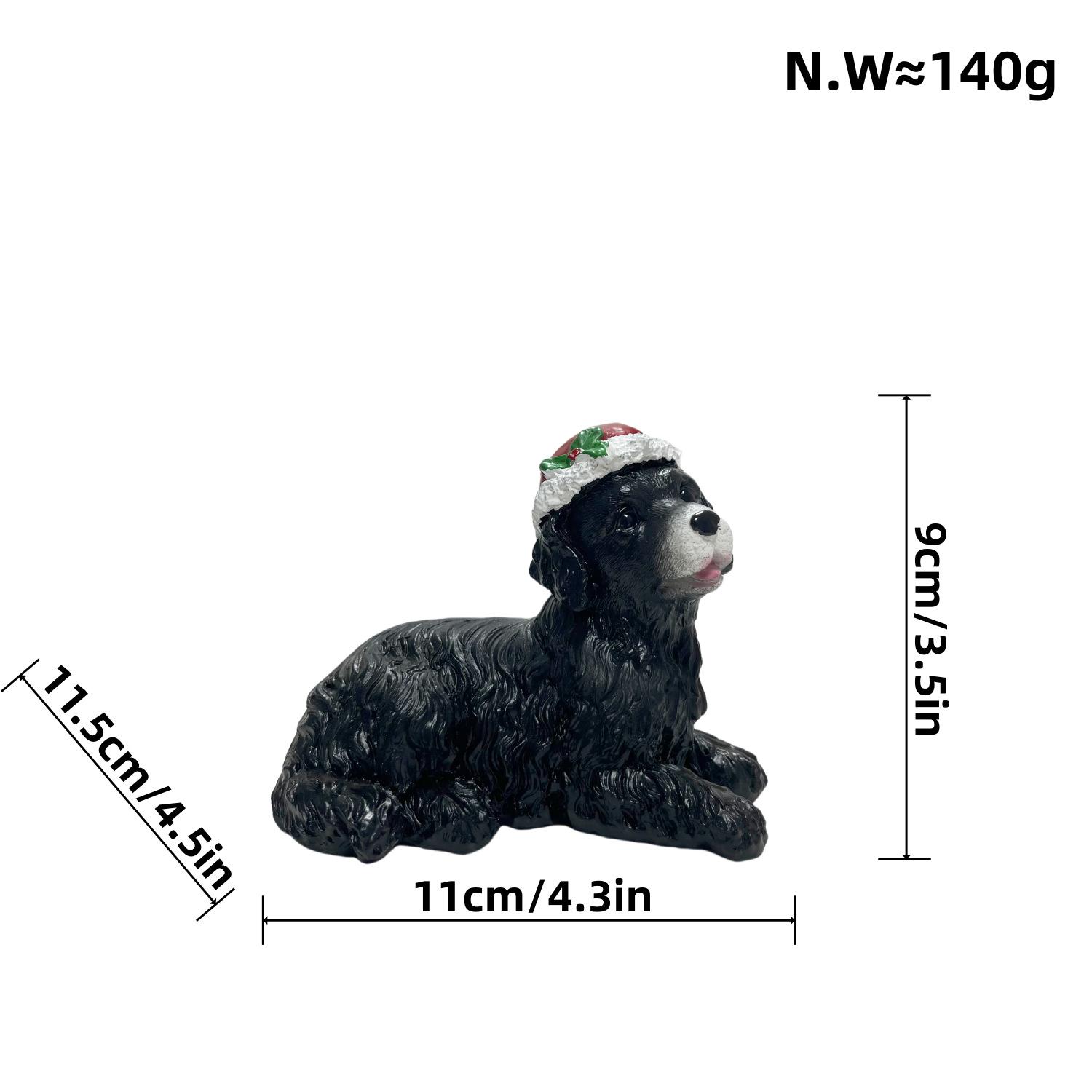 

Современные минималистичные мультяшные животные, рождественские украшения, щенки, изделия из смолы, украшения для дома, гостиная, входная группа, поделки