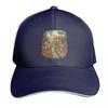 Mountain Mushroom Haven Baseball Cap Breathable Mesh Back Adjustable Buckle Closure Moisture Wicking Quick Dry