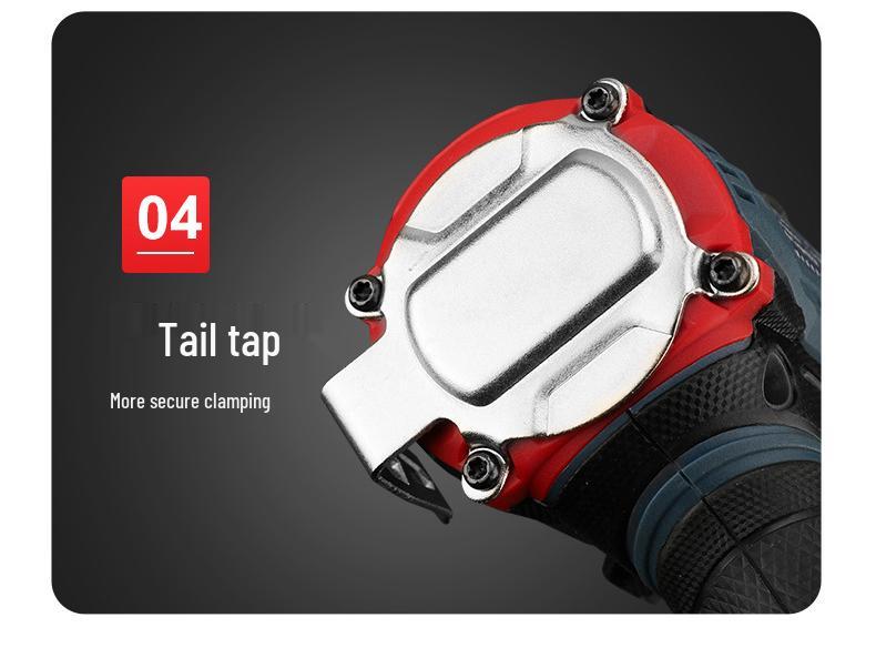 Brushless Dual-Speed Hand Drill with Lithium Battery and Metal Chuck