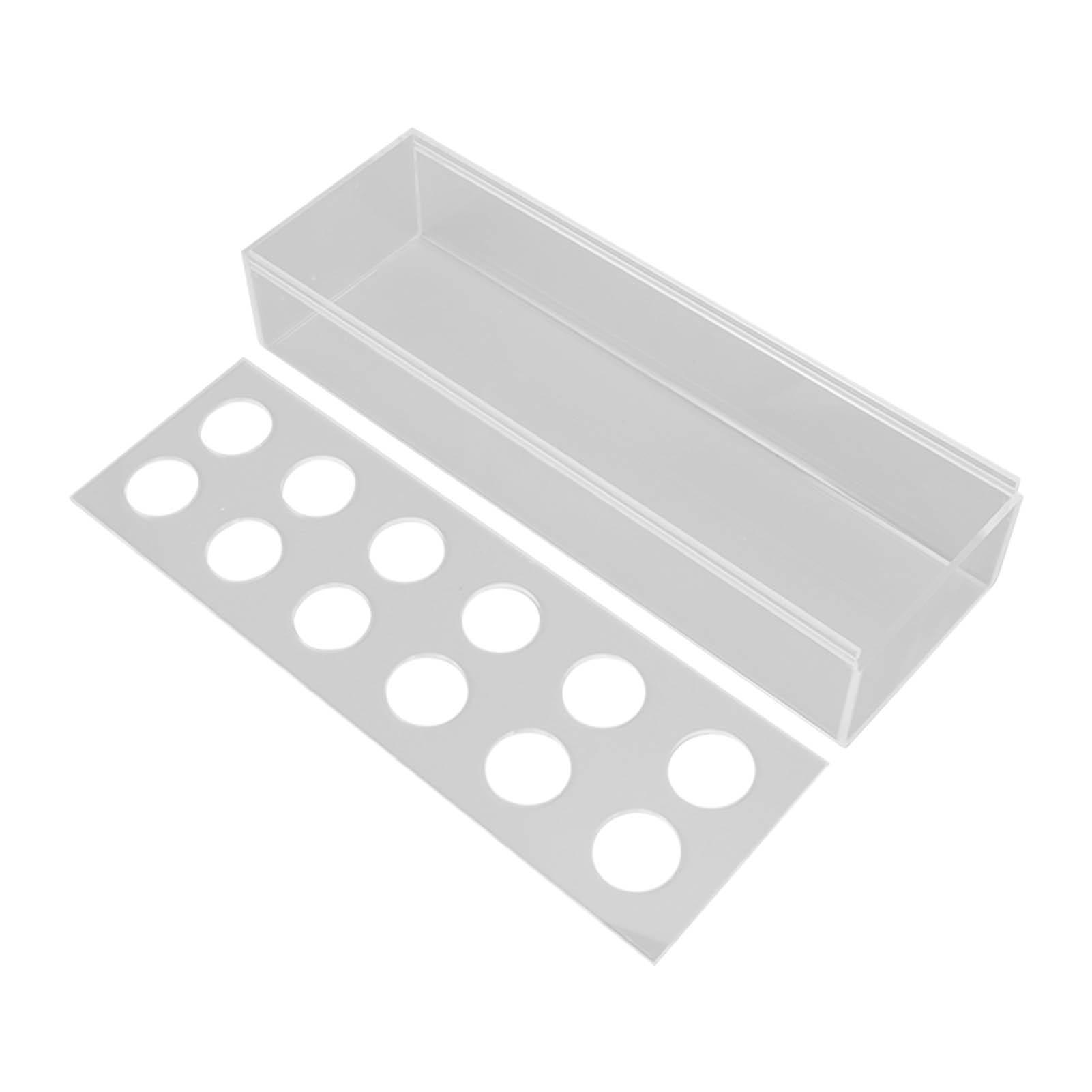 

Прозрачная Акриловая Ваза для Цветов с Множеством Отверстий Элегантная Декоративная Прямоугольная Ваза для Свадьбы Домашнего Обеденного Стола Декор