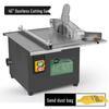 High-Power Mini Table Saw for Woodworking: Multi-Functional Sliding Electric Saw for Home Renovation and Cutting Boards