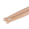 4PCS Maple Wood Drumstick Replacement Non Slip Comfortable Grip Round Tip Drum Sticks