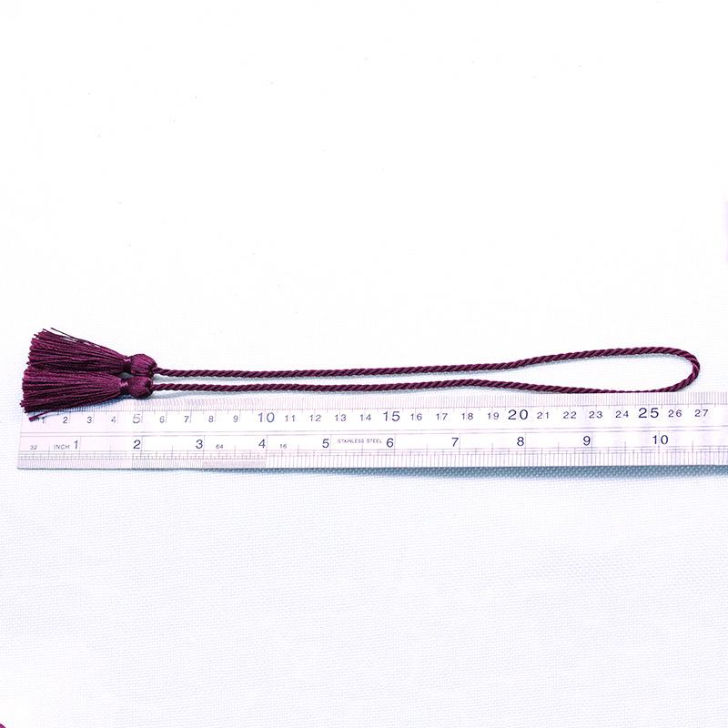 2-10Pcs 54cm Long Rope Double Fringe Trim Tassels Handmade Silk Bookmark Tassel For Curtain Decoration DIY Craft Sewing Supplies