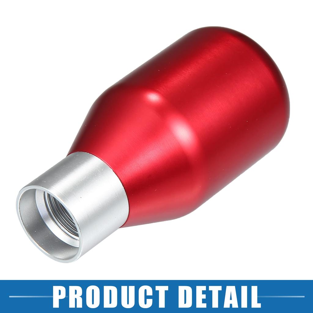 A ABSOPRO Car Auto Gear Shift Knob Stick Shifter Handle 6 Speed Universal Car Shift Knob Red