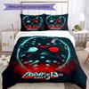 3pcs Duvet Cover Set (1*Duvet Cover + 2*Pillowcase, Without Core), Jason Voorhees Print Soft All‑Season Bedding Set, Home Bedroom Decor Gift