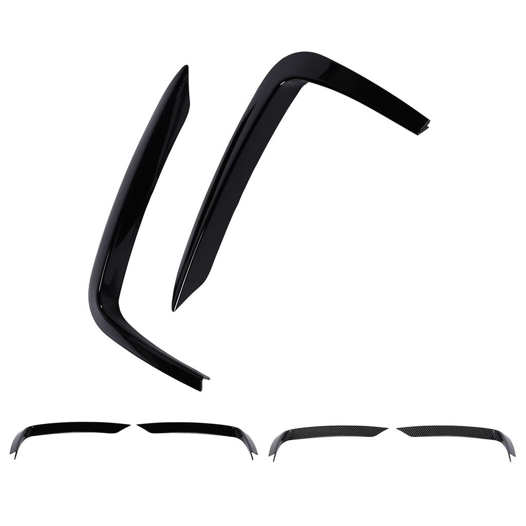 1 Pair Lip Spoiler Fog Lamp Cover Grille Sporty Look Spoiler Fog Lamp Cover Trim Grille for 2 Series