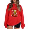 Women's Fashion Lightweight Long Sleeve Pullover Christmas Hoodie
