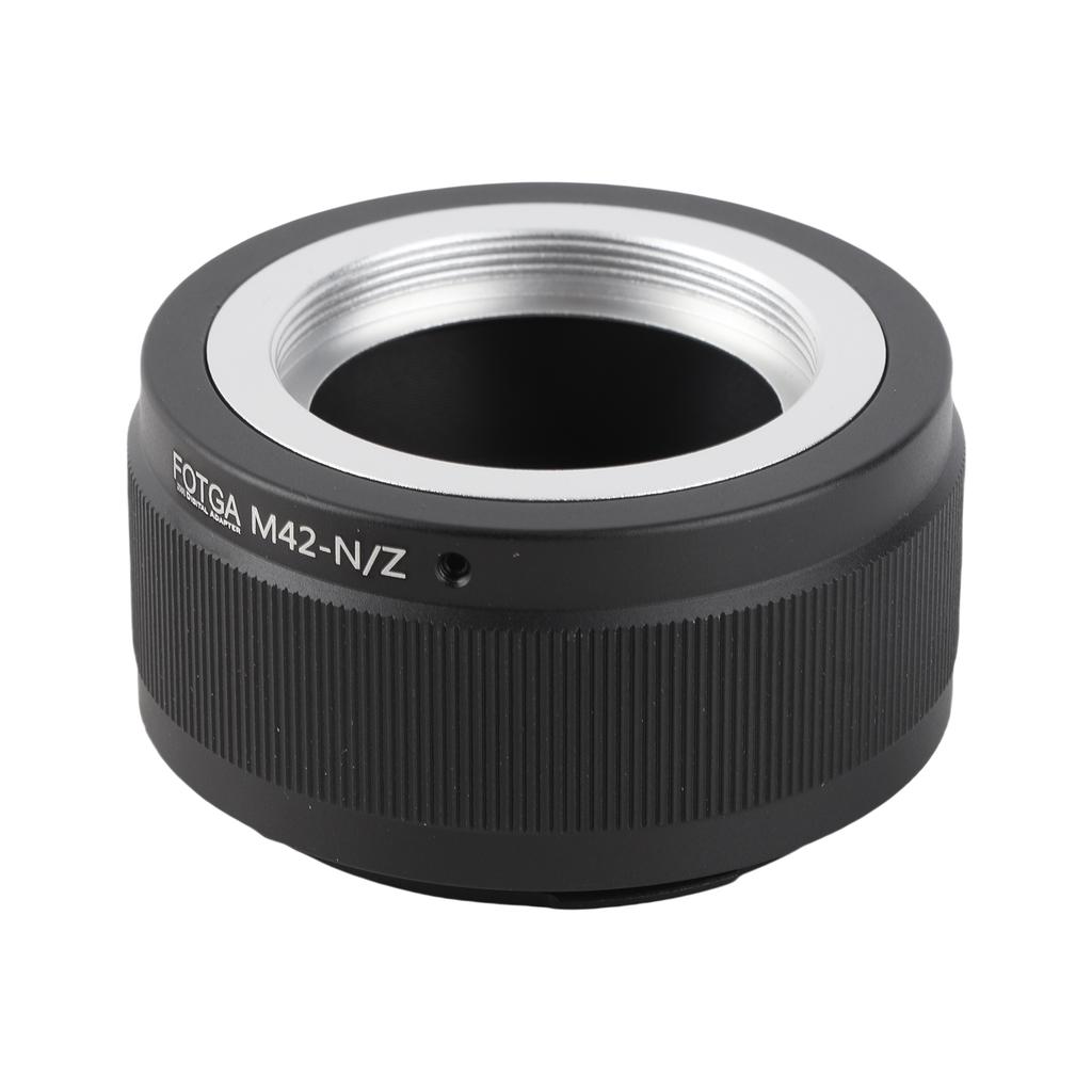 Manual Lens Mount Adapter Ring Aluminum Alloy for M42 Mount Lens to Nikon Z5 Z6 Z7 Z50 Z Mount Mirrorless Camera