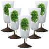 2Pcs/set  Winter Drawstring Plant Covers Frost Protections Bags Anti-Freeze Jackets Warm Blanket for Shrub Tree Plant