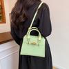 Handbag Bag Women's Texture Large Capacity Niche Design Women's Elegant Small Square Bag Simple Shoulder Messenger Bag