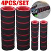 4PCS/SET Bicycle and Motorcycle Handlebar Foam Sponge Grip Cover Universal Anti-slip Soft Handlebar Modification Accessories