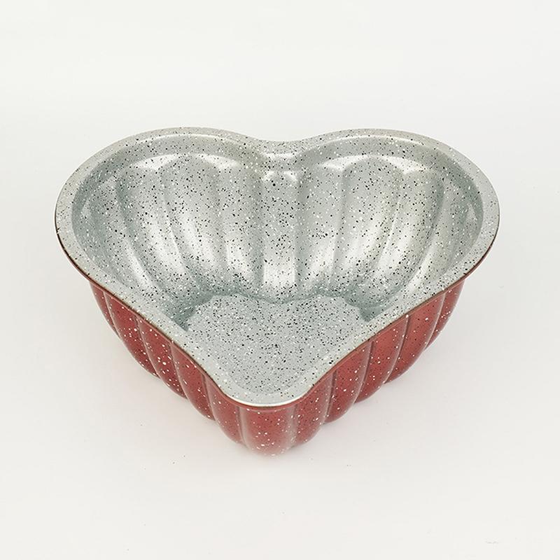 

Форма для торта в форме сердца, красная, 10-дюймовая, с антипригарным покрытием, для вечеринки в честь Рождества, свадьбы, Дня святого Валентина красный