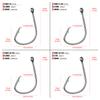 Fishing Gear Quality Octopus Hook with Barb Hook Loose Single Hook 100 Pieces/pack