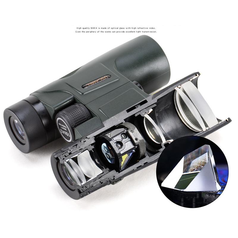 WTEMPO 10X42 High Quality Binoculars High Definition High Power Home Telescope Camera Mobile Phone Telescope