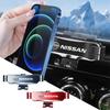 Suporte de Celular para Carro por Gravidade Suporte de Saída de Ar Suporte para Celular Para Nissan X-trail Qashqai Note Juke Sentra Patrol Leaf Acessórios