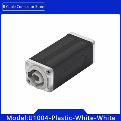 1pc New Arrival LED PowerCon AC Coupler Adapter Extender Connector High Quality Speakon Panel Mount Straight Adapter