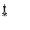 Pompe à eau submersible domestique haute puissance en acier inoxydable 220V pour usage agricole et d'eaux usées