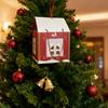 House Shaped Gift Boxes Christmas Treat Boxes Candy House Christmas Favor Gifts Box Bags Wrapping Container For Xmas Party
