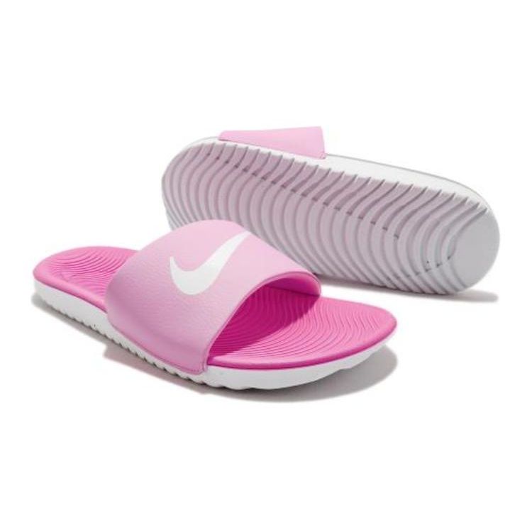 Nike Kawa Slide GS Psychicky Růžová Dětské Tenisky Laserově Fuchsiová Bílá 819352-602