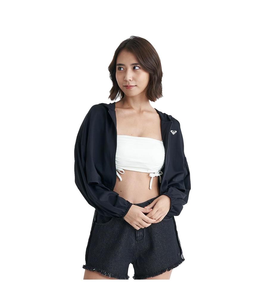 Rash Guard PLAYA CROPPED BBK [Roxy] Dame