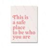Mental Health Quote Propaganda Poster Print Therapist Office Wall Art Decor Pink Girl Mental Pyramid Canvas Painting Room Home