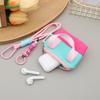 Dopamine, Pink, Mini, Earphone Case, -lost, Storage Bag, Data Cable Organizer Bag, ,Sweet and Girly Accessories