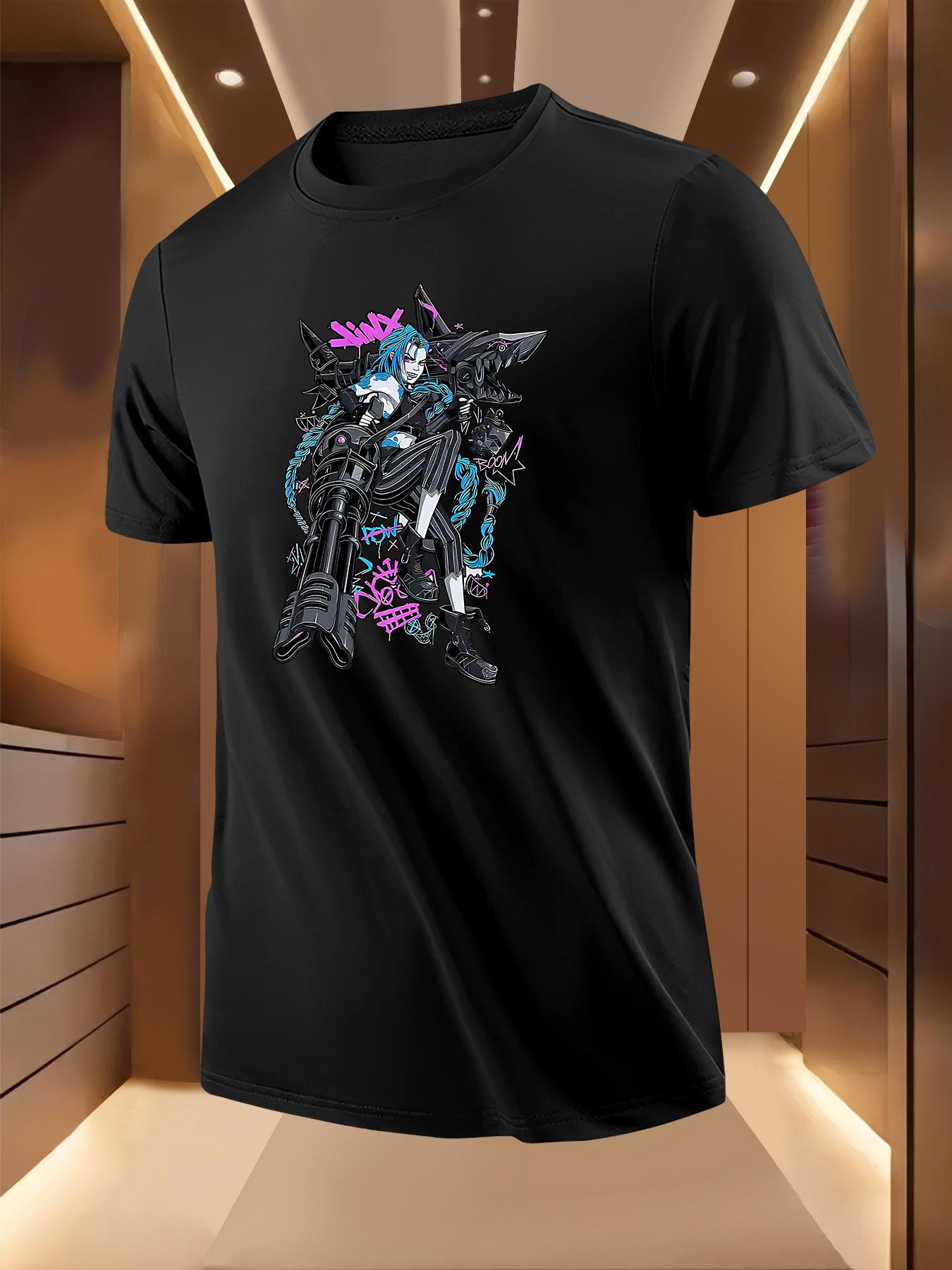 Graphic Tshirt - Short Sleeve Crew Neck M