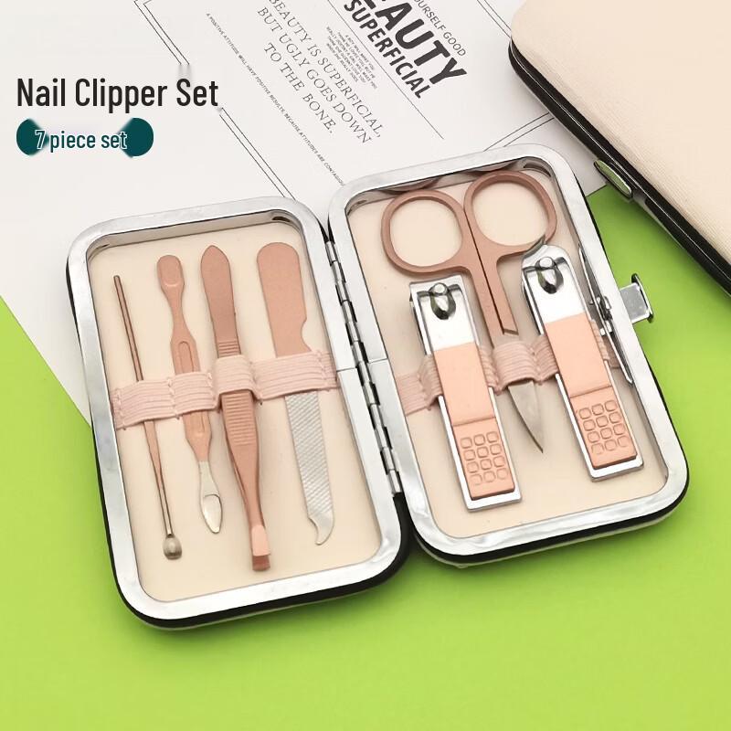SaiJiaRui 7-Piece Manicure Tool Set