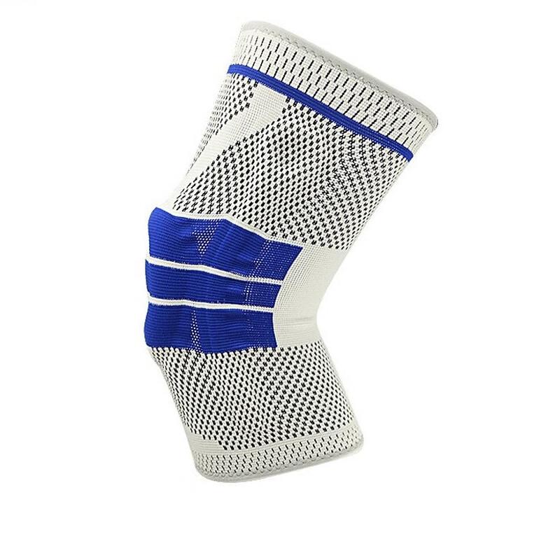 Tinbai Sports Knee Brace with Spring and Silicone Support