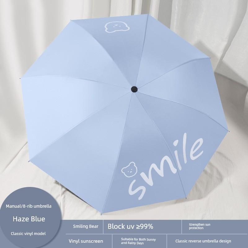 Outdoor Automatic Umbrella, Sun Umbrella for Women, Sun Protection, Uv Protection, Foldable Sunshade Umbrella for Both Sunny and Rainy Weather