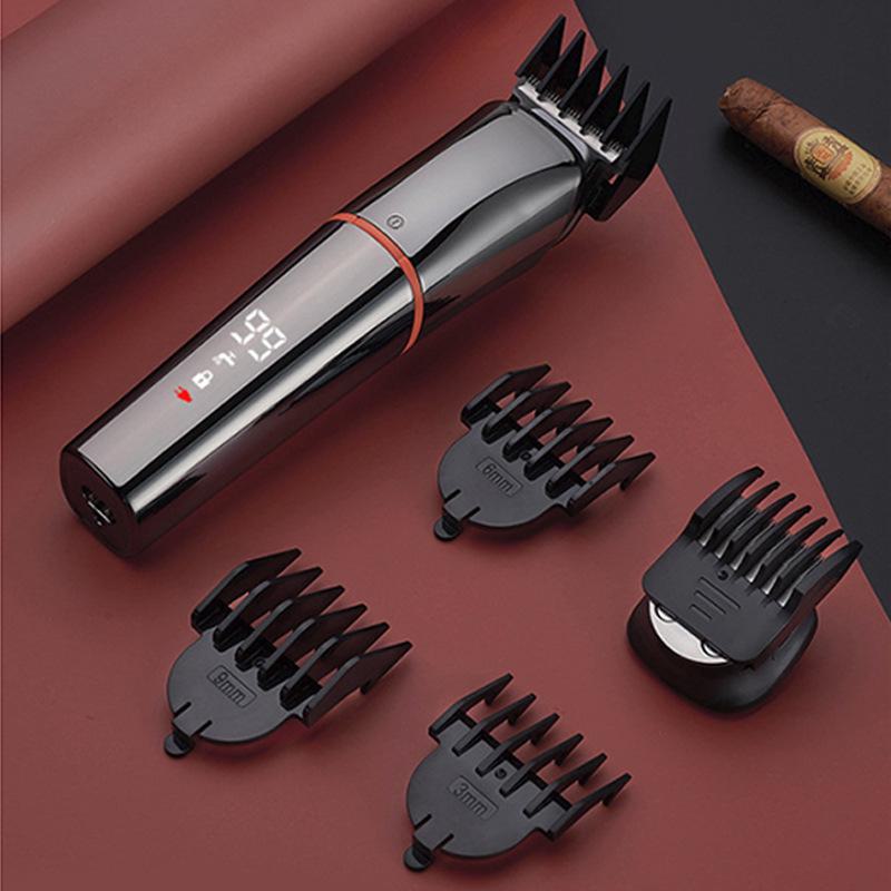 Men's 6-in-1 Electric Grooming Kit: Hair Clippers & Bald Trimmer Set